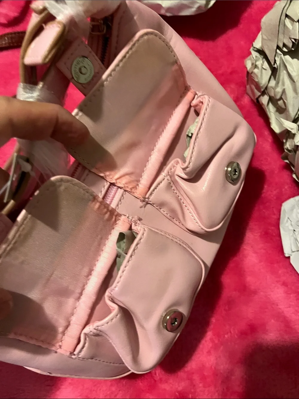 Bundle ‘o Bags-3 Crossbody Bags,3 bag charms,roomy, many Pockets.2 Leather. NWT